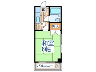 サンハイツ【3階】の間取り