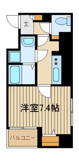 クレールドゥマン【4階】の間取り