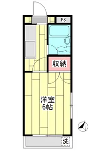 第一井上ビル【3階】の間取り