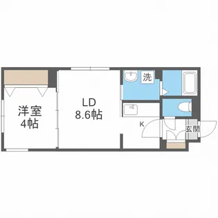 comfort ost9【3階】の間取り