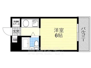 ジョイフル富田【3階】の間取り