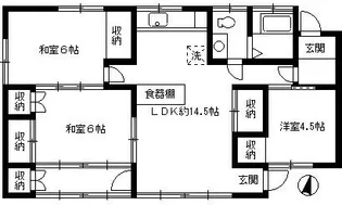 神奈川県横浜市泉区和泉中央南2【一戸建】の間取り
