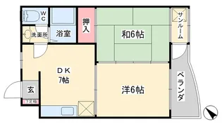 アネシス24【1階】の間取り