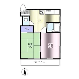 サンフラワー吉村【3階】の間取り