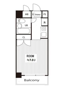 メゾンド・ヴェリテ【4階】の間取り