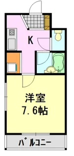 本山マンション【2階】の間取り