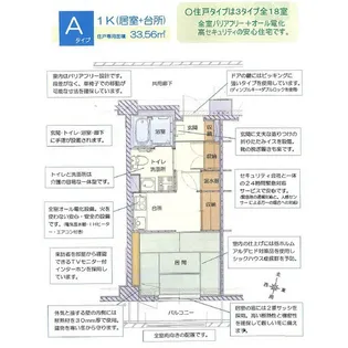 花城さくらマンション【3階】の間取り