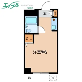 シティハウス松阪【3階】の間取り