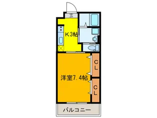 ラフィネ【2階】の間取り