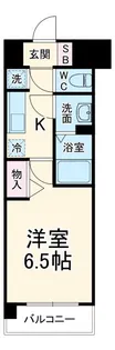 プレサンス名古屋STATIONサティナ【7階】の間取り