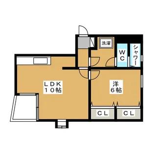 パティオアゼリー【4階】の間取り