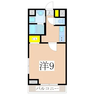 鹿児島県鹿児島市下荒田3【マンション】の間取り