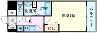 プレサンス広島中央【4階】の間取り