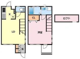 千葉県柏市若柴【一戸建】の間取り