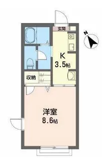 シャーメゾンN【1階】の間取り