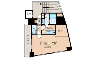 ラシクラスEX東京ベイ【4階】の間取り