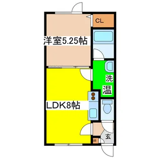 ウィズ【1階】の間取り