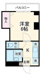 トーワマンション【1階】の間取り