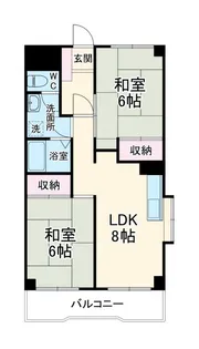 ゼファー銀座【6階】の間取り