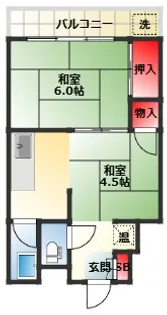 大阪府大阪市東淀川区菅原7【マンション】の間取り