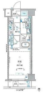 ベルシード池袋本町【7階】の間取り