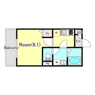 ジーメゾン綾瀬【2階】の間取り