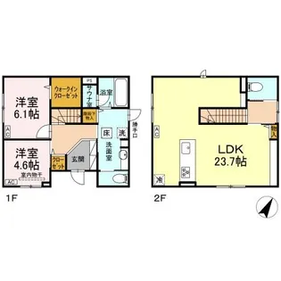 長野県北佐久郡軽井沢町大字長倉【一戸建】の間取り