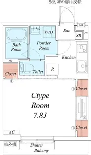 神奈川県川崎市多摩区菅6【アパート】の間取り