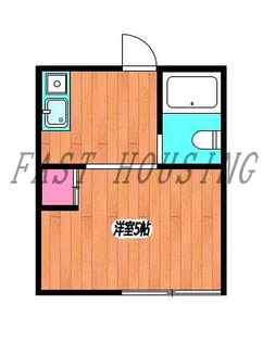 東京都新宿区百人町1【マンション】の間取り