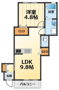 神奈川県横浜市瀬谷区相沢3【アパート】の間取り
