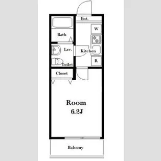 アザーレ・キュリオス柿生【3階】の間取り