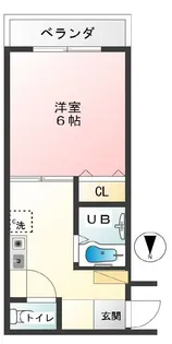 アンソレイユ【2階】の間取り