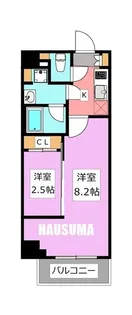 プラート宮坂【2階】の間取り