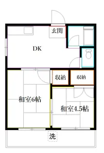 東京都西東京市新町2【アパート】の間取り