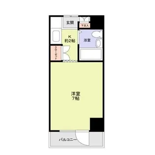 ダイヤモンドレジデンス錦糸町【5階】の間取り