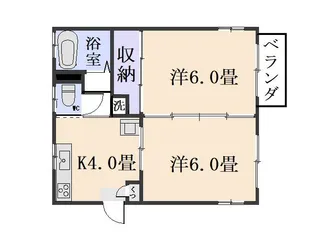 ルネッサンス21【1階】の間取り