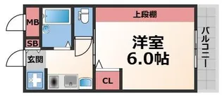グランドール永和【1階】の間取り
