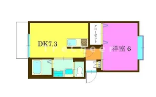 サンハイト2【2階】の間取り