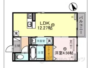 ロイヤルメゾンHYS【1階】の間取り