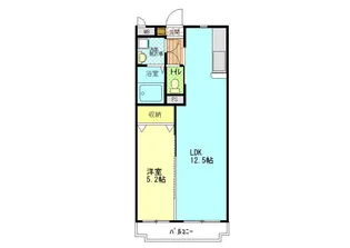 マエストロ伊勢【2階】の間取り
