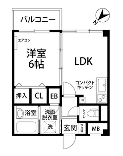 アンシャンテ【2階】の間取り