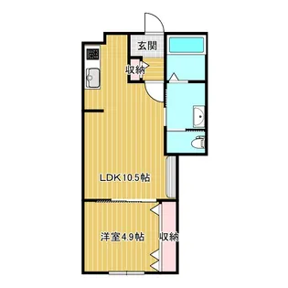 兵庫県明石市大久保町大窪【アパート】の間取り