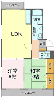 チェリーガーデン【1階】の間取り