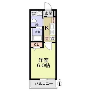 パルトネール綱島I【3階】の間取り