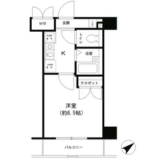 東京都豊島区東池袋3【マンション】の間取り