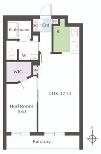 Blumen garten【1階】の間取り