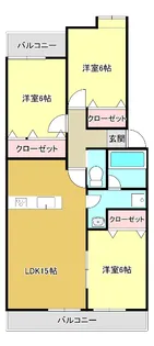 グランドール・ノヴァ【4階】の間取り