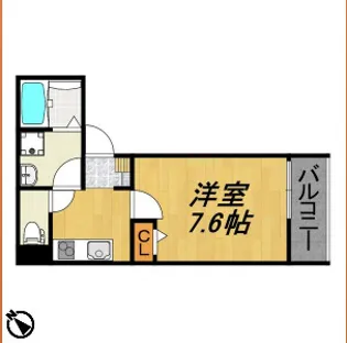 LECOCON一宮8【1階】の間取り