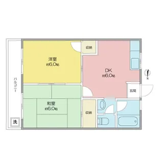 レジデンス太平【3階】の間取り