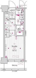 ガーラ横濱関内グランドステージ【7階】の間取り